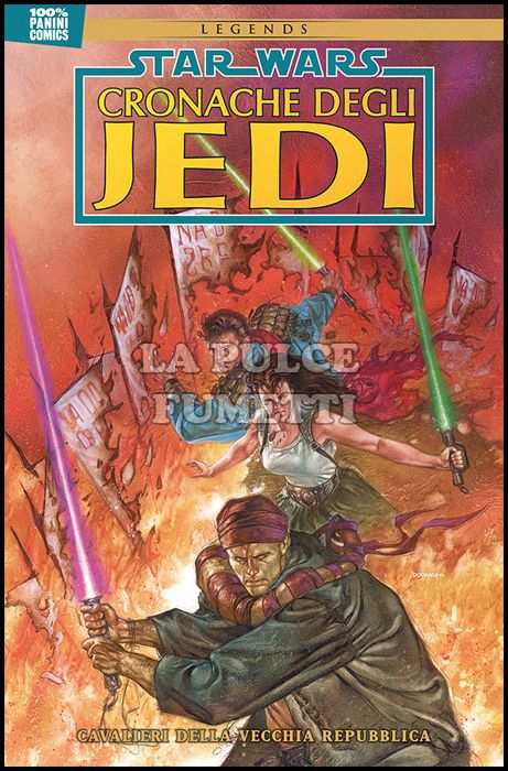 100% PANINI COMICS - STAR WARS - CRONACHE DEGLI JEDI #     3: CAVALIERI DELLA VECCHIA REPUBBLICA - LEGENDS